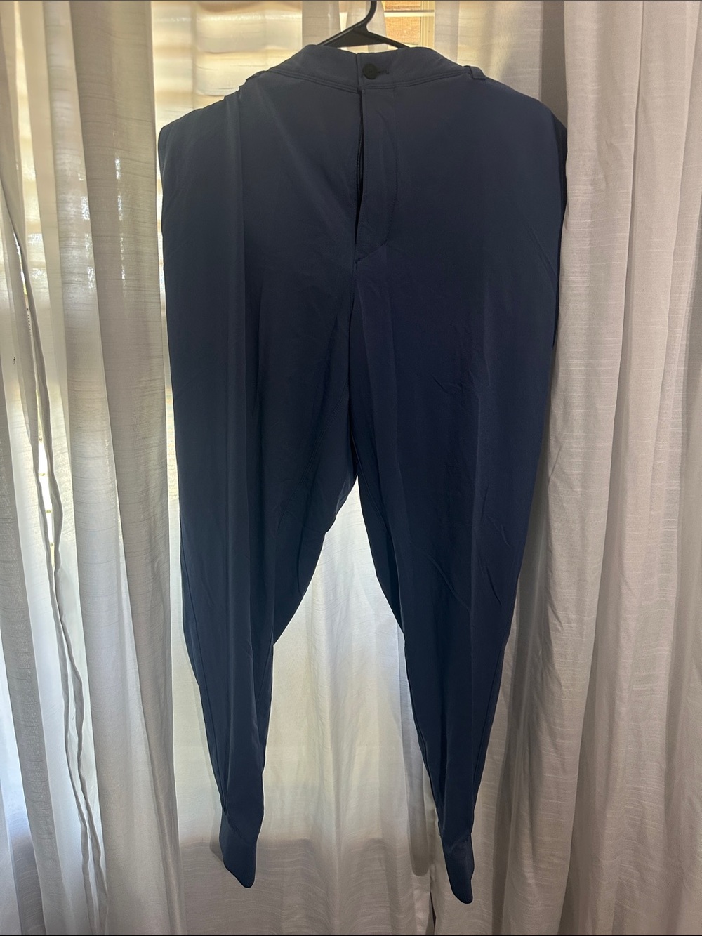 Men's Navy Dress Pants - Tailored Straight Leg